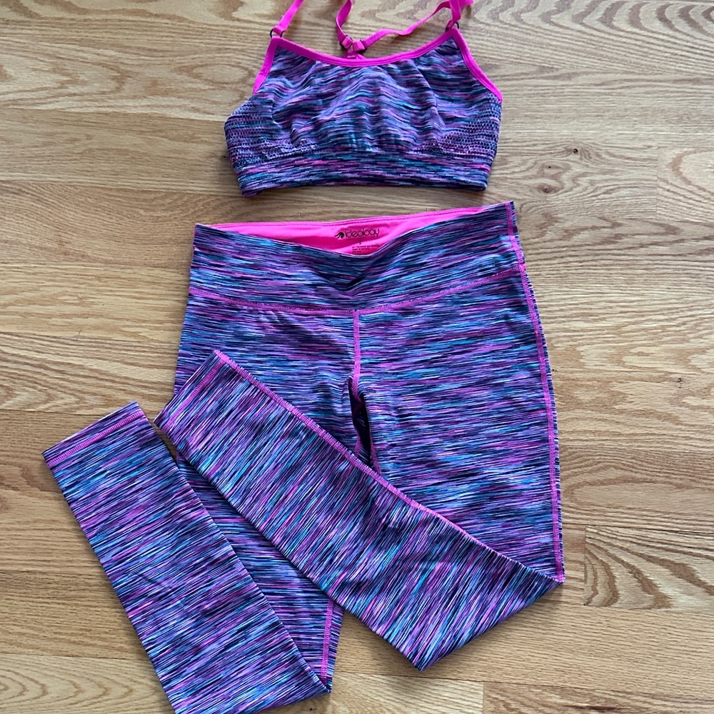 Ideology Women's NWOT Performance Leggings + Matching Sports Bra (S)